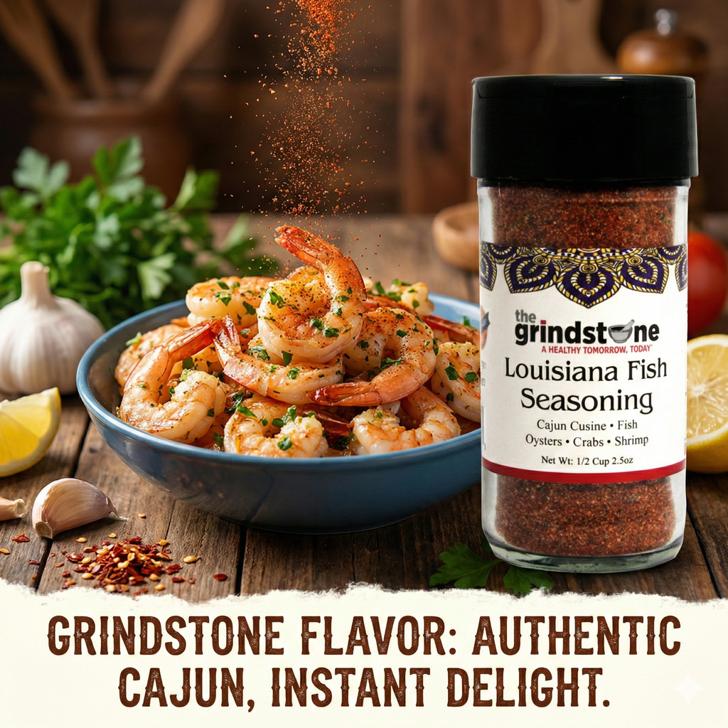 Combo Pack, Louisiana Fish Seasoning & Market Street Seasoning, Stir-Fry, Potatoes, Pasta, Noodles, Shrimp, Glass Bottle, Pack of 2