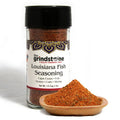 Louisiana Fish Seasoning, Spice Rub for Cajun food, Dirty Rice, Seafood, Fajitas, Non GMO & MSG Free Spices, 2.50 oz. Glass jar with Sifter