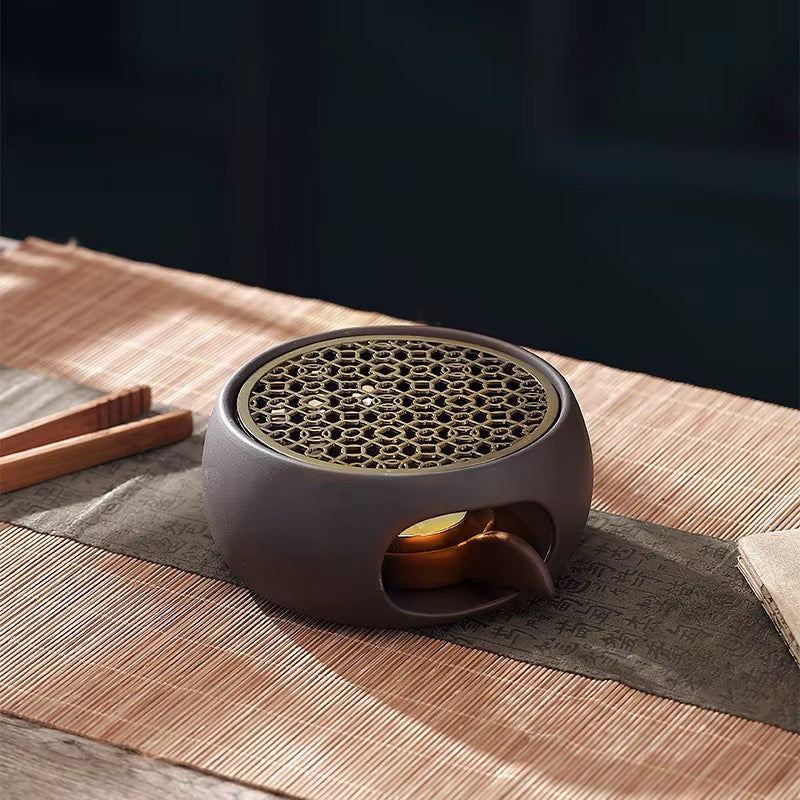 Handmade Japanese Coarse Pottery Teapot Warmer