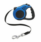 Pawspire Signature Retractable Leash, Smooth One-Touch Locking, Ergonomic Grip, 3M (10 feet) Heavy-Duty Nylon Strip, (Blue)