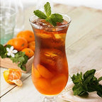 Organic Lychee & Peach Tea, Black Tea Infused with Lychee & Peach, Dessert Tea Collection, 2 Oz Jar