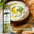 Ellora Farms, Certified Organic Greek Extra Virgin Olive Oil, Single Origin & Traceable EVOO, 17 oz, Tin, Pack of 2