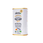 Aleta Organic Single Estate Extra Virgin Greek Olive Oil, PDO Messara Valley, High Polyphenols, 17 Oz Tin,