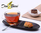 Ceylon Treasure Tea, Loose Leaf Ceylon Black Tea Natural Fruits and Exotic Flavors, Resealable Pouch, 3.5 oz.