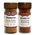 Combo Pack, Salt-Free Chophouse Burger and Blackened Seasoning, Perfect for Burgers, Pasta, Pizza, Cajun Dishes, Sugar, Glass Bottle, Pack of 2