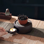 Handmade Japanese Coarse Pottery Teapot Warmer