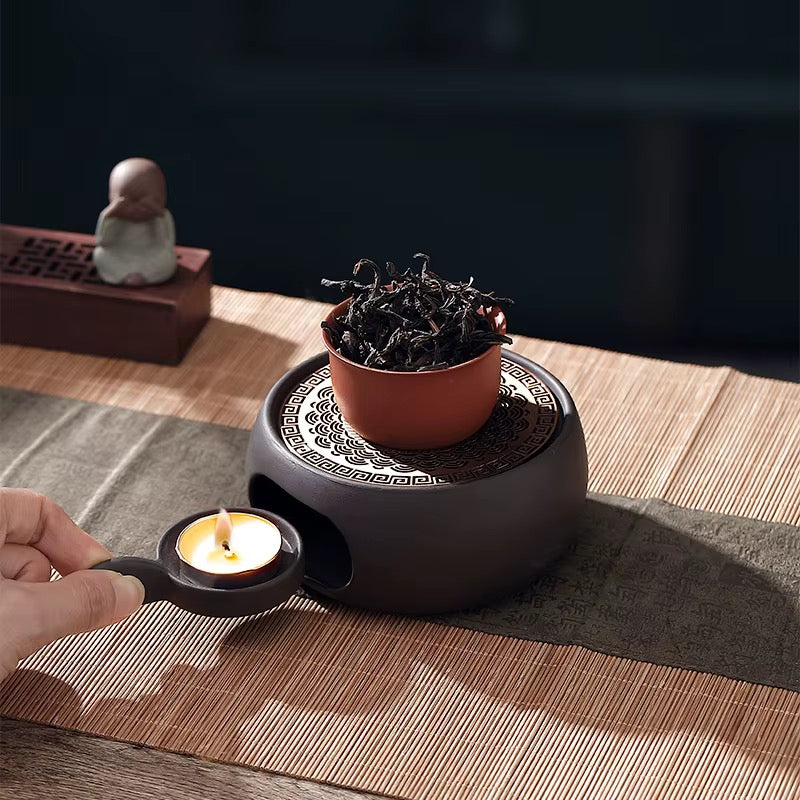 Handmade Japanese Coarse Pottery Teapot Warmer