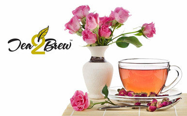 Strawberry Kiss Tea, Loose Leaf Hibiscus Infusion with Tropical Fruit Pieces, Resealable Pouch, 3.5 oz.