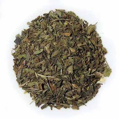 Green Tea Meditation, Loose Leaf Ceylon Green Tea with with Peppermint Leaves, Designer Resealable Pouch, 3.52 oz.