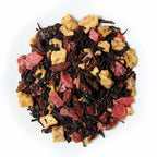 Strawberry Kiss Tea, Loose Leaf Hibiscus Infusion with Tropical Fruit Pieces, Resealable Pouch, 3.5 oz.