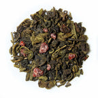 Fruits of Eden Tea, Loose Leaf Green Tea with Berry Fruits, Vanilla, and Cream, Designer Resealable Pouch, 3.52 oz.