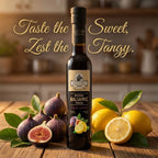 Ellora Farms, Lemon & Fig Infused Thick Balsamic Vinegar, Product of Crete, Greece, 8.5 oz