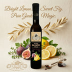 Ellora Farms, Lemon & Fig Infused Thick Balsamic Vinegar, Product of Crete, Greece, 8.5 oz
