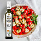 Aleta Organic & Single Estate PDO Extra Virgin Greek Olive Oil, Traceable, Kosher, Great Taste Award, 17 oz. (500ml) Bottle  X 2