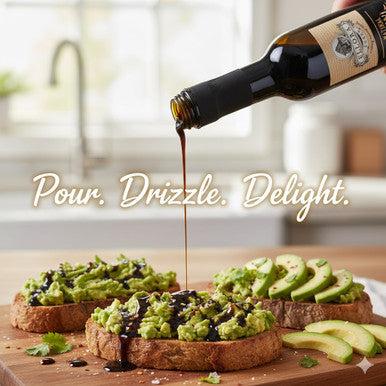 Ellora Farms, Original Plain Thick Balsamic Vinegar, Great Taaste Award Winner, Product of Crete, Greece, 8.5 oz