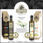 Ellora Farms PDO Organic & PDO Single Estate Greek Extra Virgin Greek Olive Oil, 500ml Bottles Combo