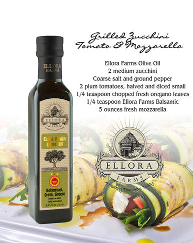 Ellora Farms, Certified PDO Single Estate Extra Virgin Olive Oil, Kosher & Traceable, First Cold Press, 8.45 oz Bottles, Pack of 2