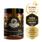 Ellora Farms, Single Estate PDO Greek Raw Honey, Beekeepers Reserve Gift of Honey in TUBE, Pine & Thyme, 450g