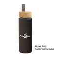 Tea2Brew, Double Walled On-the-Go Glass Tea Infuser, Sleeve only - Black