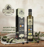 Ellora Farms, Award-Winning Extra Virgin Olive Oil, PDO Messara Valley, Crete Greece, Kosher, Bottle in box, 17 FL oz, Pack of 2