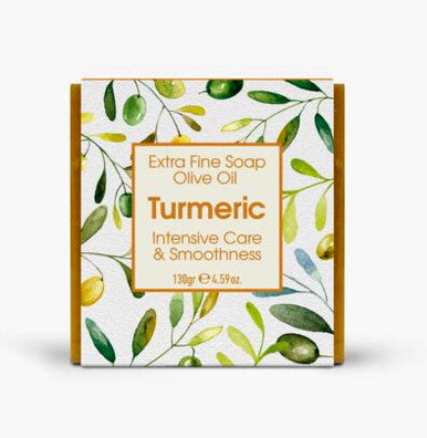 Turmeric & Olive Soap, 100% Natural, Crafted in Crete, Greece, 100gr each bar