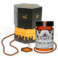 Ellora Farms, Greek Raw Honey, Queens Nectar, Lemon & Orange Blossom, Gift of Honey POT, Dipper Included, 450g
