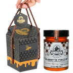 Ellora Farms, Organic Greek Raw Honey, Royal Reserve, Wild Thyme, Gift of Honey POT, Dipper Included, 450g