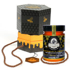Ellora Farms, Single Estate PDO Greek Raw Honey, Beekeepers Reserve Gift of Honey POT, Pine & Thyme, 450g