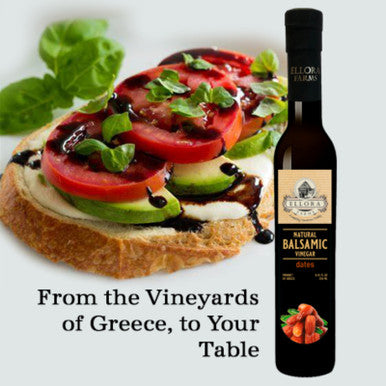 Ellora Farms, Date Infused Thick Balsamic Vinegar, Product of Crete, Greece, 8.5 oz