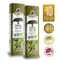 Ellora Farms, Certified Organic Greek Extra Virgin Olive Oil, Single Origin & Traceable EVOO, 17 oz, Tin, Pack of 2