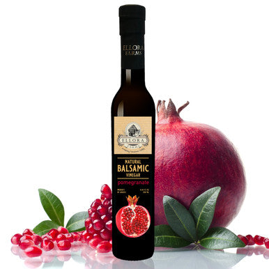 Ellora Farms, Pomegranate Infused Thick Balsamic Vinegar, Product of Crete, Greece, 8.5 oz