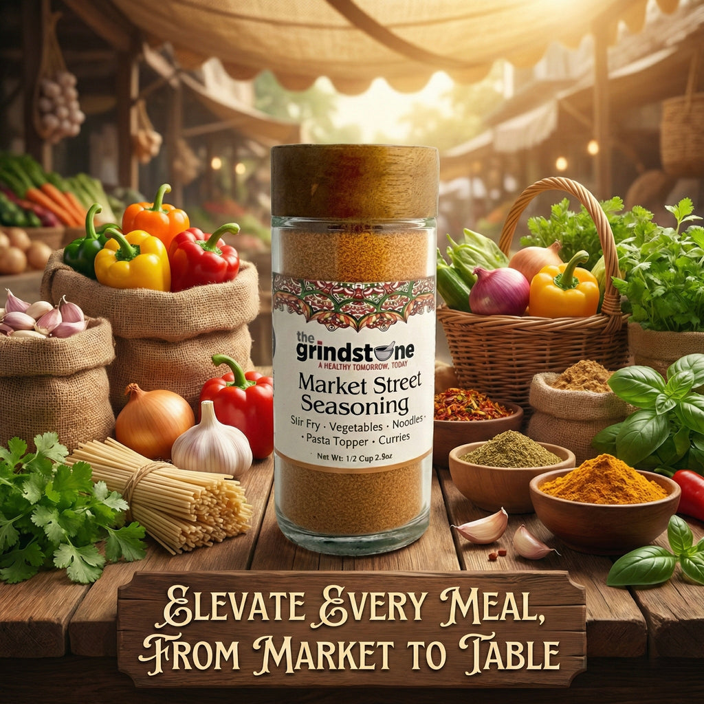 Combo Pack, Louisiana Fish Seasoning & Market Street Seasoning, Stir-Fry, Potatoes, Pasta, Noodles, Shrimp, Glass Bottle, Pack of 2