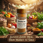 Combo Pack, Louisiana Fish Seasoning & Market Street Seasoning, Stir-Fry, Potatoes, Pasta, Noodles, Shrimp, Glass Bottle, Pack of 2