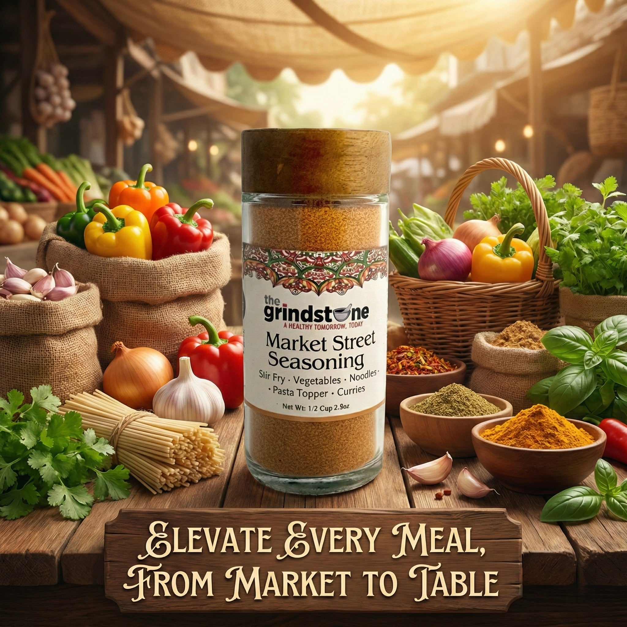 Combo Pack, Louisiana Fish Seasoning & Market Street Seasoning, Stir-Fry, Potatoes, Pasta, Noodles, Shrimp, Glass Bottle, Pack of 2