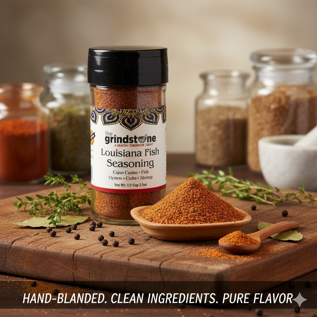 Combo Pack, Louisiana Fish Seasoning & Market Street Seasoning, Stir-Fry, Potatoes, Pasta, Noodles, Shrimp, Glass Bottle, Pack of 2