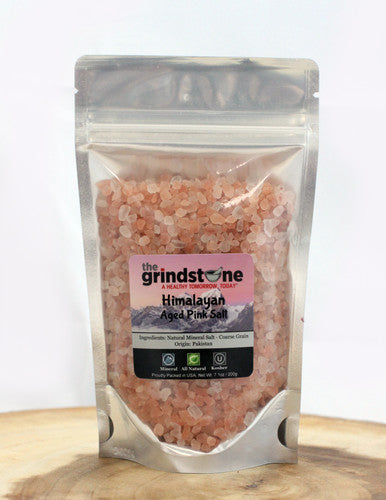 Himalayan Aged Pink Salt, Coarse Grain, 16 oz. (1 lbs) Pouch