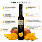 Ellora Farms, Mango Infused Thick Balsamic Vinegar, Product of Crete, Greece, 8.5 oz