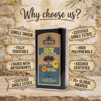 Aleta Organic & Ellora PDO SITIA Single Estate Extra Virgin Greek Olive Oil, 1 Ltr Tin, 33.8 oz. Combo