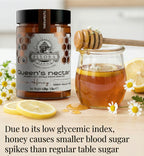 Ellora Farms, Organic Greek Raw Honey, Royal Reserve, Wild Thyme, Gift of Honey POT, Dipper Included, 450g
