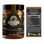 Ellora Farms, Single Estate PDO Greek Raw Honey, Beekeepers Reserve Gift of Honey in TUBE, Pine & Thyme, 450g