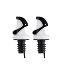 Ellora Farms, Apollo Chef Pourer, Magnetized Gravity Closing, Perfect for Oil, Vinegar or Wines, 2 PK (Black)