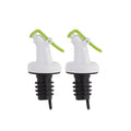 Ellora Farms, RANI Chef Pourer 2 Pk, Venus Chef Pourer, Perfect for Oil, Vinegar or Wines, Snap on Lock, Green