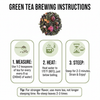 Organic Pomegranate Green Tea, Green & Black Tea with Bits of Fruit, Wellness Tea Collection, 2 oz. Jar