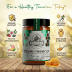 Ellora Farms, Organic Greek Raw Honey, Royal Reserve, Wild Thyme, Gift of Honey POT, Dipper Included, 450g