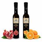 Ellora Farms, Pomegranate and Orange Infused Balsamic Vinegar, Combo Pack, Greece, 8.5 oz. Each