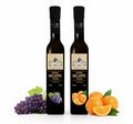 Ellora Farms, Plain Natural and Orange Infused Balsamic Vinegar, Combo Pack, Greece, 8.5 oz. Each