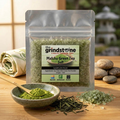 Matcha Green Tea Infused Sea Salt, Infused, Sampler Pack