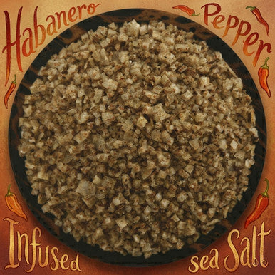 Habanero Pepper Infused Sea Salt, Infused, Sampler pack