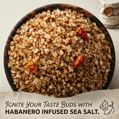 Habanero Pepper Infused Sea Salt, Infused, Sampler pack