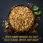 Spicy Curry Salt, Infused Sea-Salt, 2 oz. Pouch